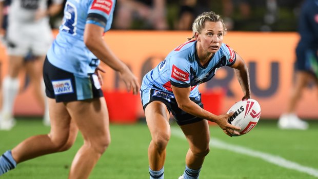 At 44-years old, Hilder ran onto Sunshine Coast Stadium following a back injury to Keeley Davis and became the oldest player in history to pull on an Origin jersey. 