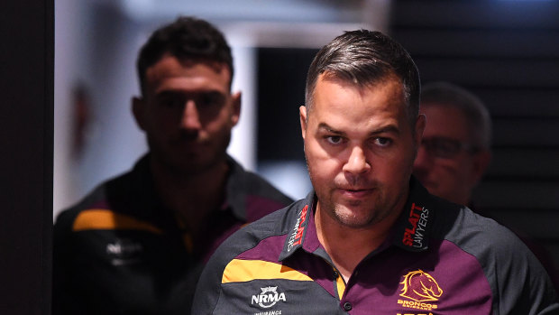 Ready for round one: Broncos coach Anthony Seibold.