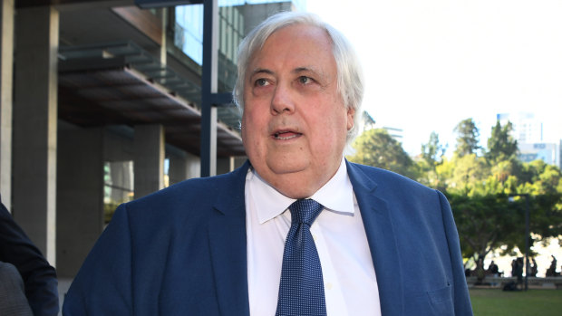 In addition to the Queensland government's border restrictions, Clive Palmer is also challenging the West Australian government's right to close the border.