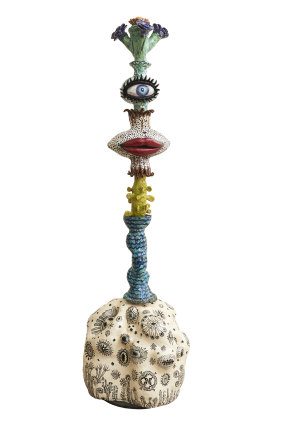 Totem for Martin by Jenny Orchard was in the collection.