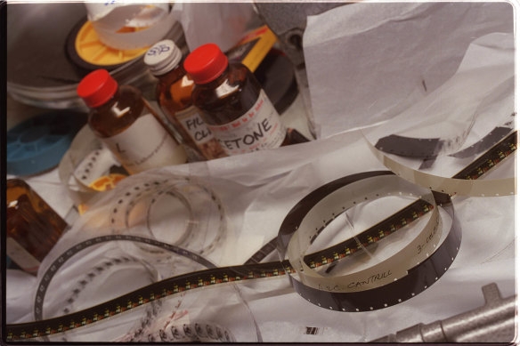 Inside the Cantrills’ home studio. 