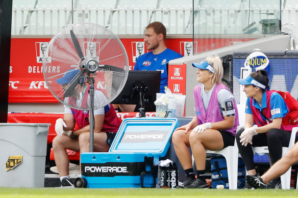 Ben McKay on the bench. 