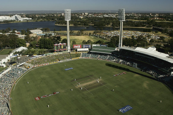 A general view of the WACA.