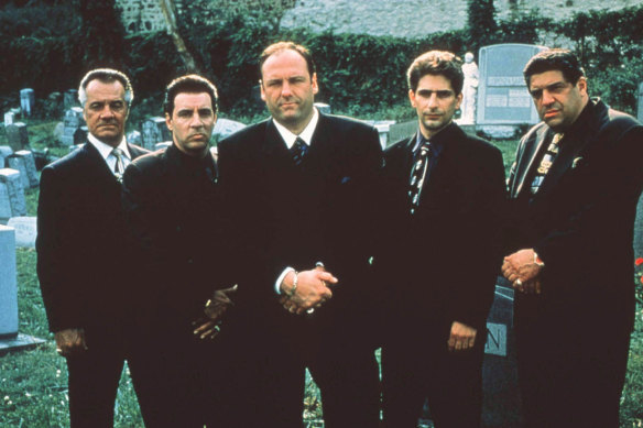 The Sopranos cast. 