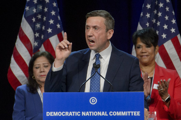 Newly elected Democratic National Committee chair Ken Martin says he is not interested in discussing whether former president Joe Biden should have sought re-election.