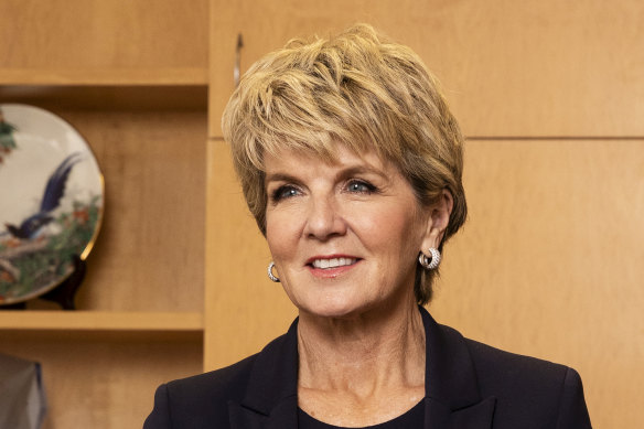 Former foreign affairs minister Julie Bishop says consumers now need to combat modern slavery.