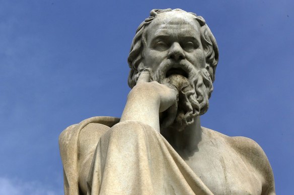 Socrates thought the advent of writing would bring about mass forgetfulness and ignorance.