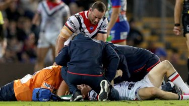 Caution: Roosters star Luke Keary has been rested for the past month since being concussed against the Knights.