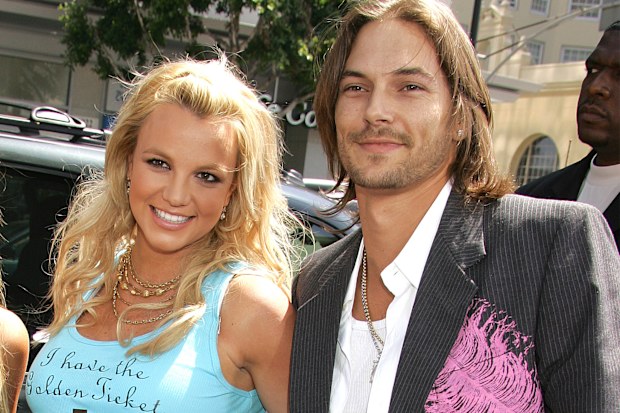 Kevin Federline and Britney Spears