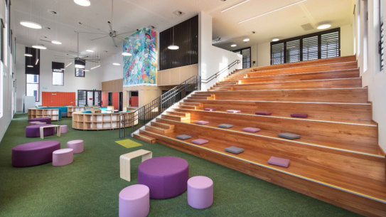 Most new/upgraded schools have some form of flexible learning spaces.