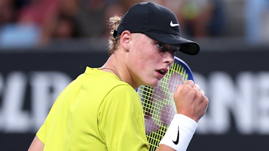 Cruz Hewitt of Australia.