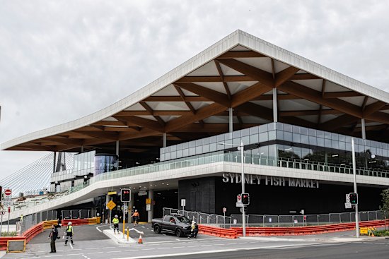 The new Sydney Fish Market will have about 400 parking spots.