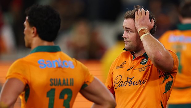 Wallabies captain Harry Wilson.