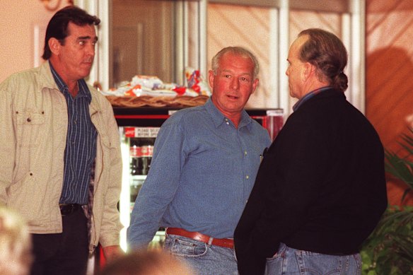 Rogerson leaves a Police Integrity Commission in 1999. 