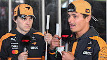 Oscar Piastri and Lando Norris. 