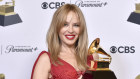 Kylie Minogue has won a Grammy award for best pop dance recording for “Padam Padam”.