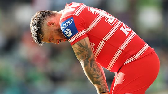 Jack Bird has apologised to Dragons fans.