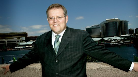 Scott Morrison as head of Tourism Australia, in 2004.