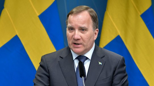 'Take further steps if needed' ... Swedish PM Stefan Lofven.