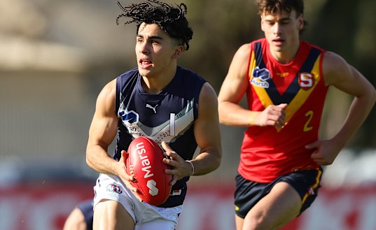 Essendon’s NGA prospect Isaac Kako is tipped to attract a top-10 draft bid.