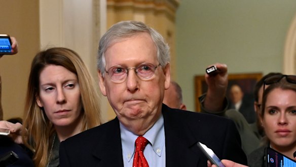 Senate Majority Leader Mitch McConnell.
