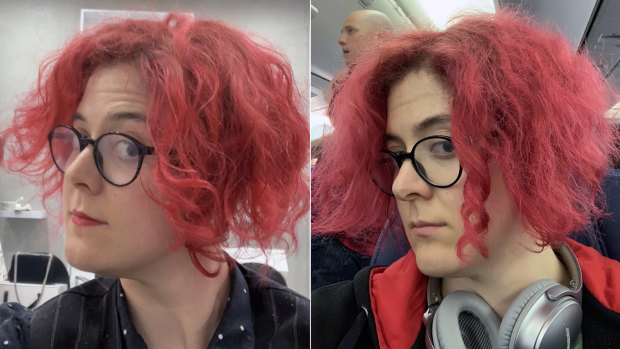 The ringlet at the Dyson event, then 31 hours later landing in LA.