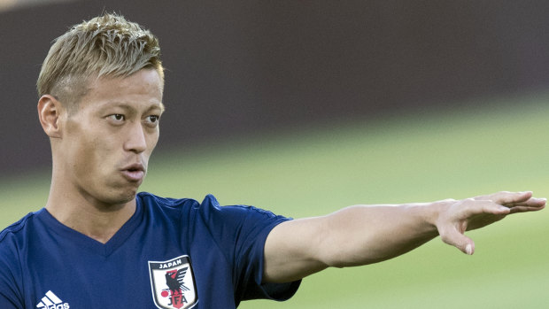 Two-year contract in the offing: Keisuke Honda is set to join Melbourne Victory today.