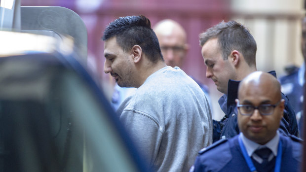 James Gargasoulas outside court after an earlier hearing. 