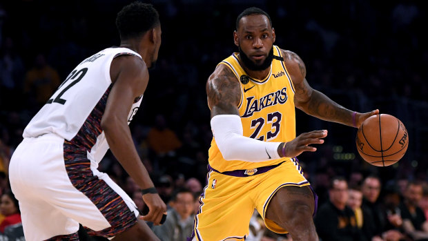 LeBron James may have to get used to games without fans, if the NBA season resumed this year.
