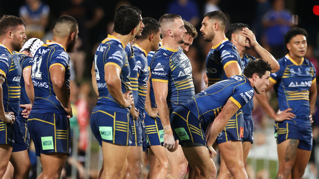 The Eels were down and out in Darwin.