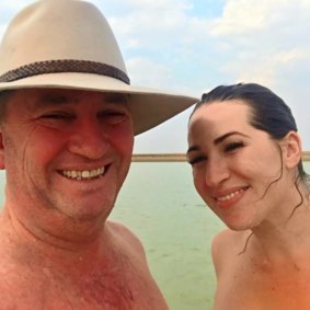 Vikki Campion and Barnaby Joyce got together when Campion was working for Joyce in Canberra.