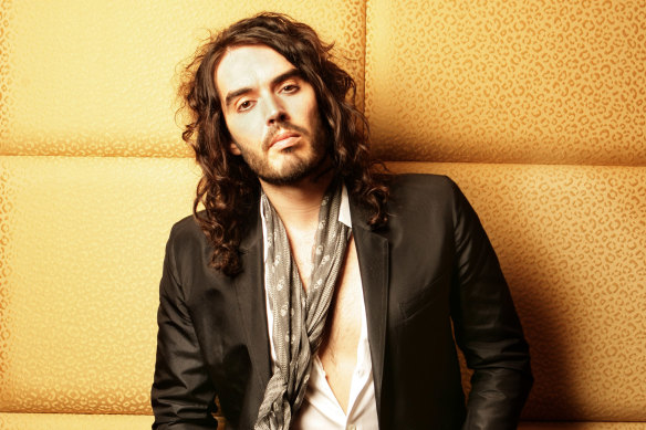 Russell Brand pictured during the height of his fame in 2009.