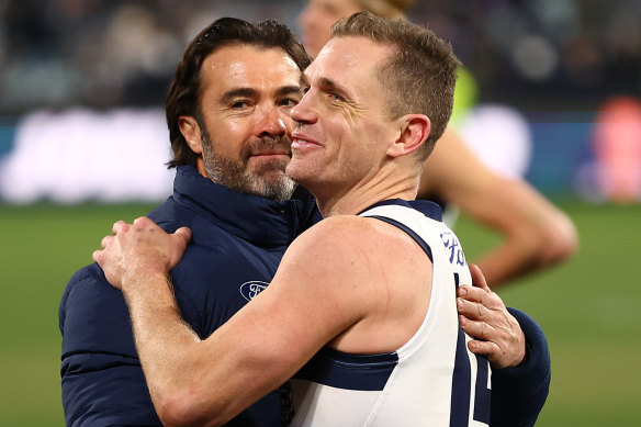 Joel Selwood has been in finals contention throughout his career.