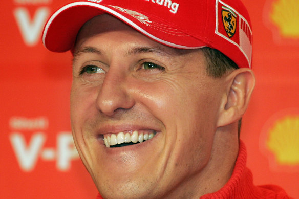 Michael Schumacher won the last of his seven world titles for Ferrari in 2004.