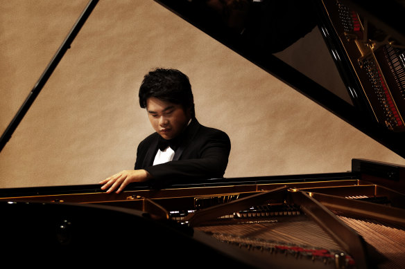 Japanese concert pianist Nobuyuki Tsujii.