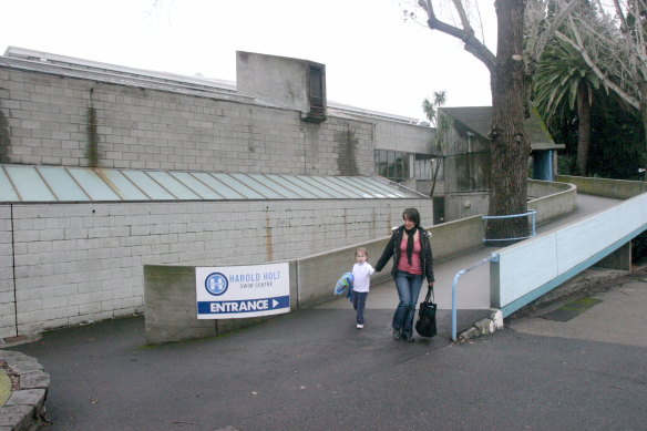 Harold Holt pool, renowned for its Brutalist architecture, received National Trust heritage listing in 2006. 