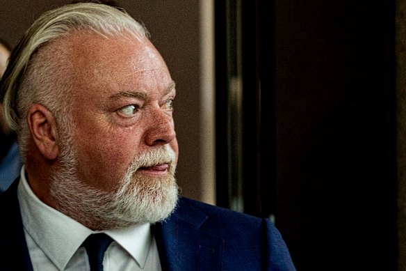 Shock jock Kyle Sandilands.