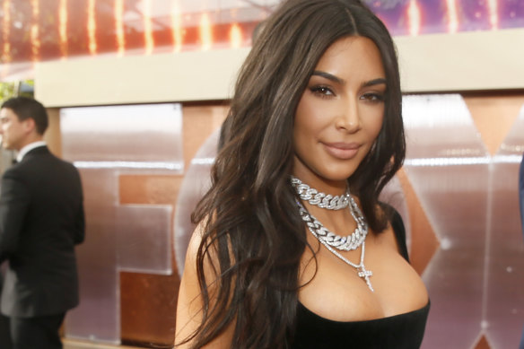 Kim Kardashian West made $A285 million from the sale of a 20 per cent stake in her make-up brand. 