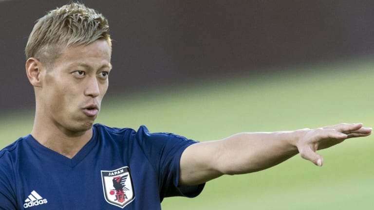 Keisuke Honda: On the scoresheet for Melbourne Victory.