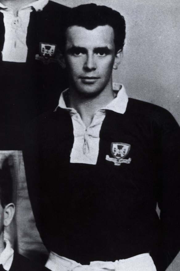 Groundbreaker: Lloyd McDermott played two Tests for Australia.