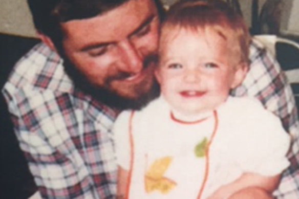 Craig Smith, with Laura, in 1984.