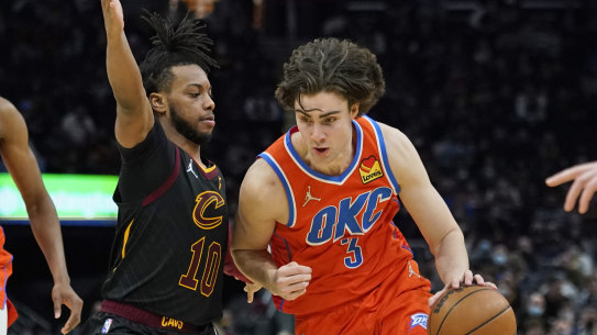 Josh Giddey is a product of the academy in Canberra.