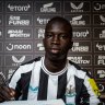‘It’s unreal’: Socceroos bolter Garang Kuol unveiled by Newcastle United