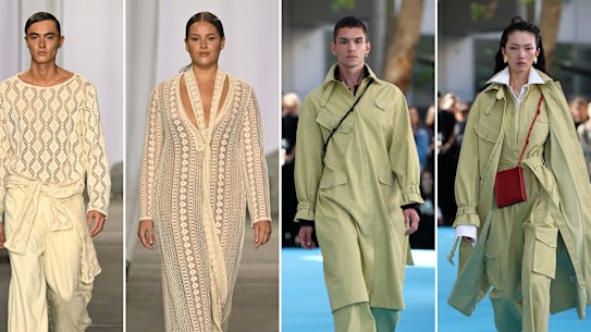 Albus Lumen and Anna Quan expand into menswear at Australian Fashion Week.