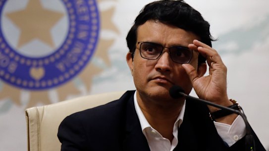 BCCI president Sourav Ganguly.