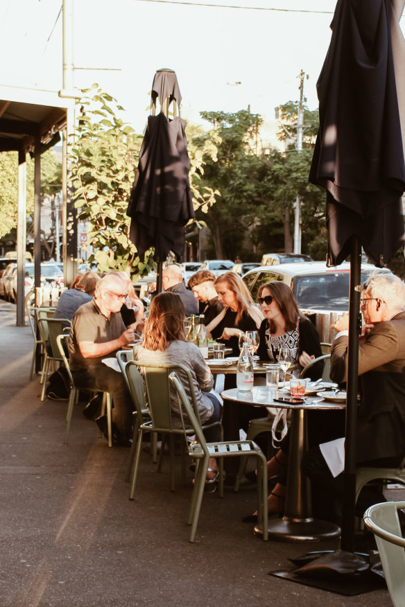 After-work drinks haven.