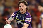 Cameron Munster in action for Melbourne.