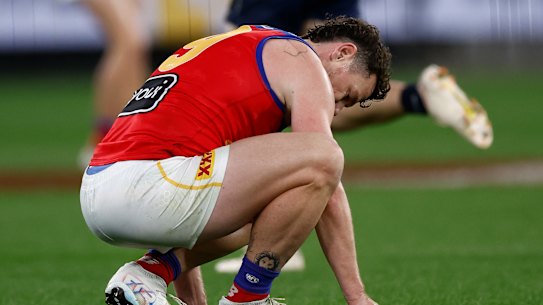 Lachie Neale won’t feature in the rest of Brisbane’s finals campaign because of a calf injury.