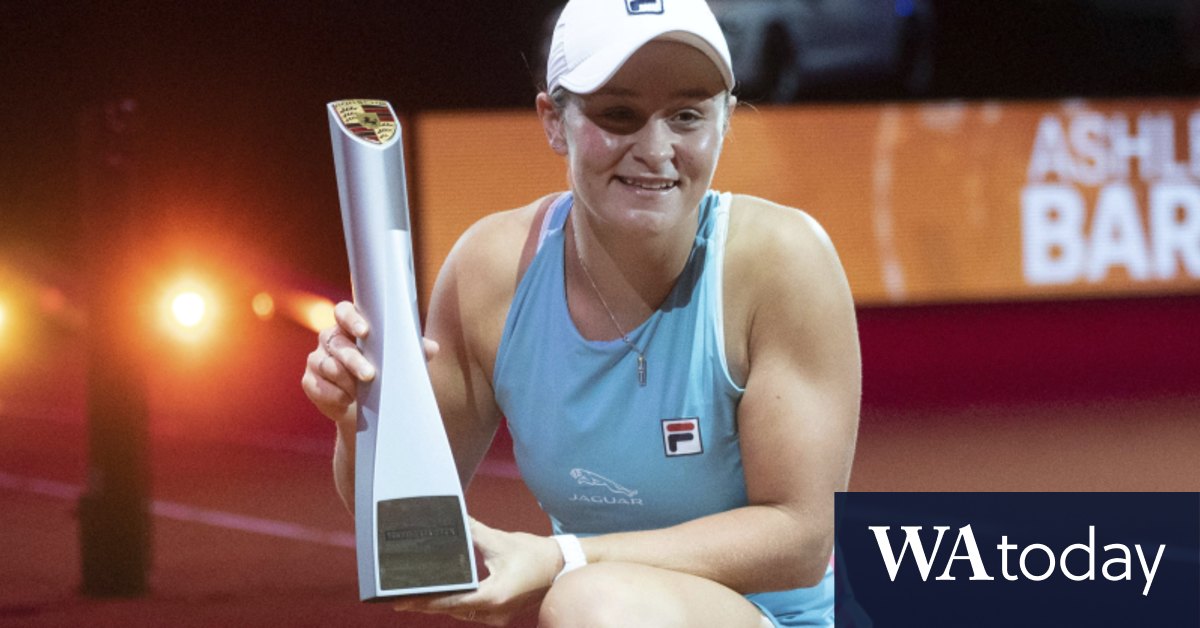Ashleigh Barty defeats Aryna Sabalenka to win Stuttgart ...