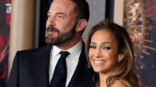 Full circle … Jennifer Lopez and Ben Affleck.